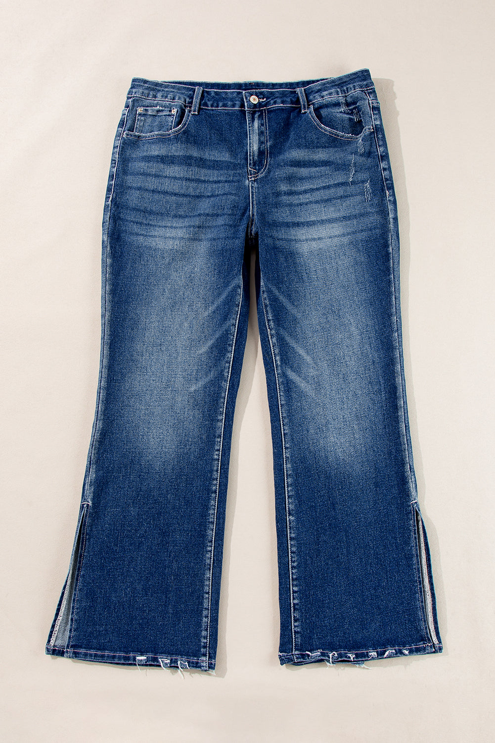 Dark Blue Flare Jeans