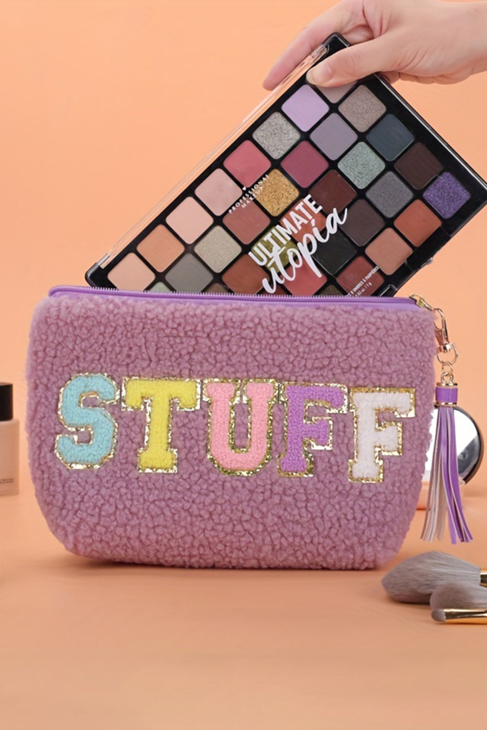Stuff Zipper Makeup Bag