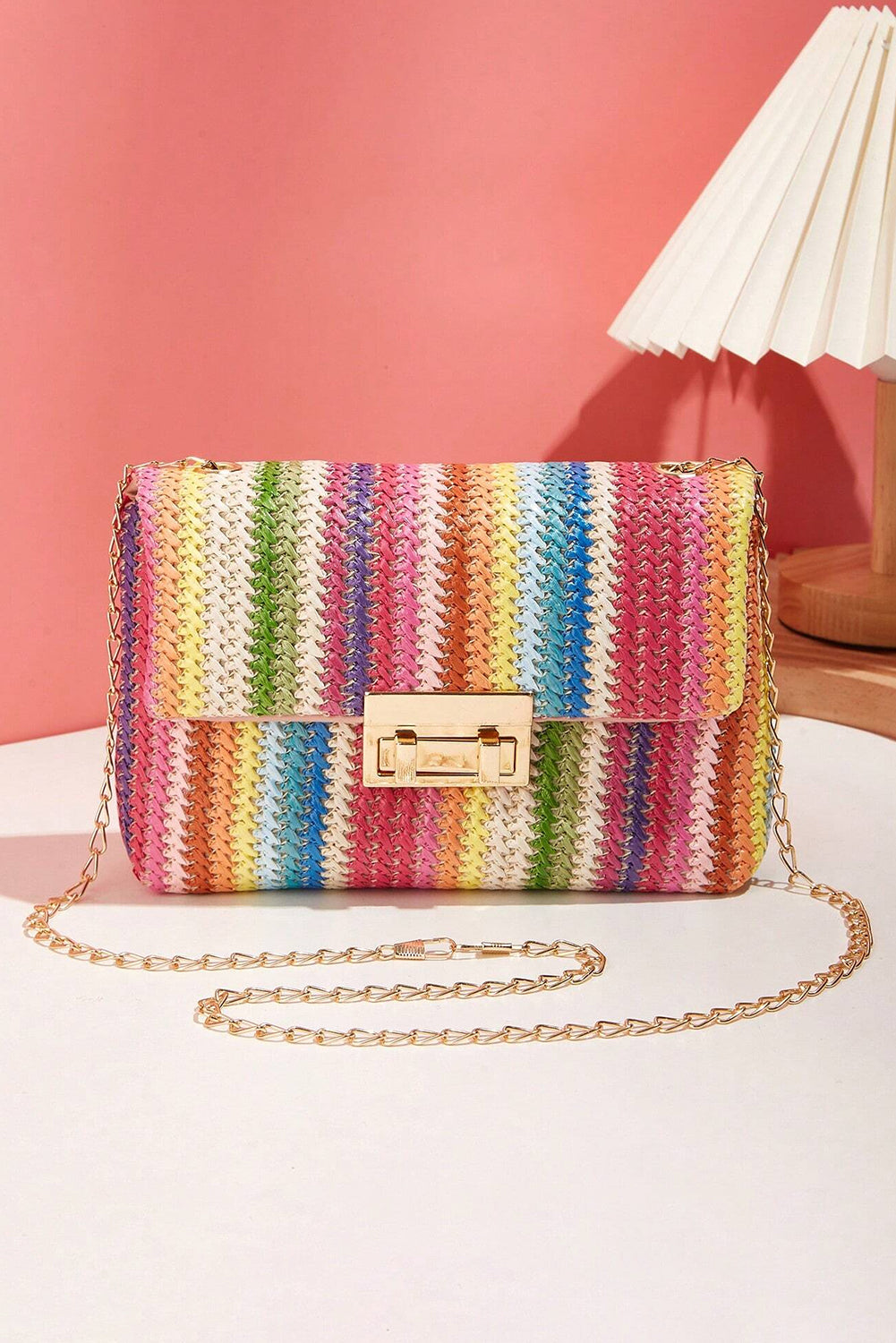 Multicolor Bohemian Woven Bag