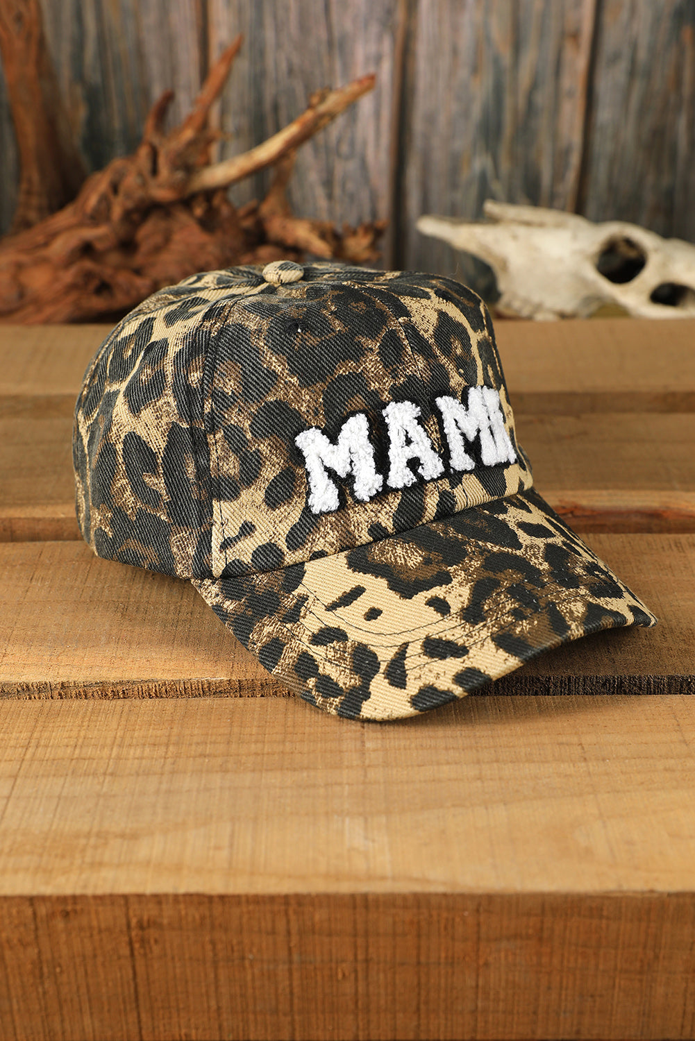 Leopard MAMA Embroidered Baseball Hat