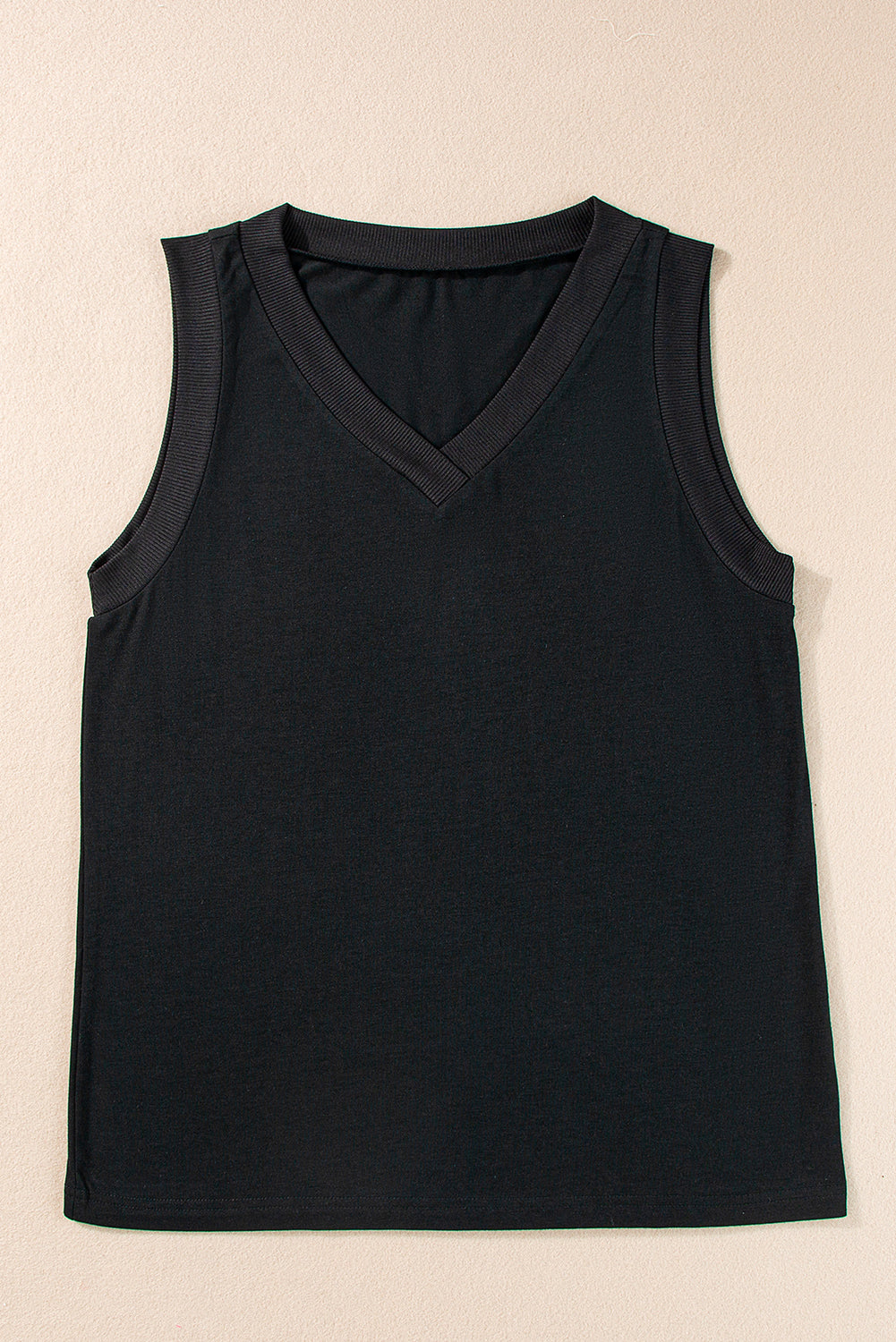 Black Relax Fit Tank