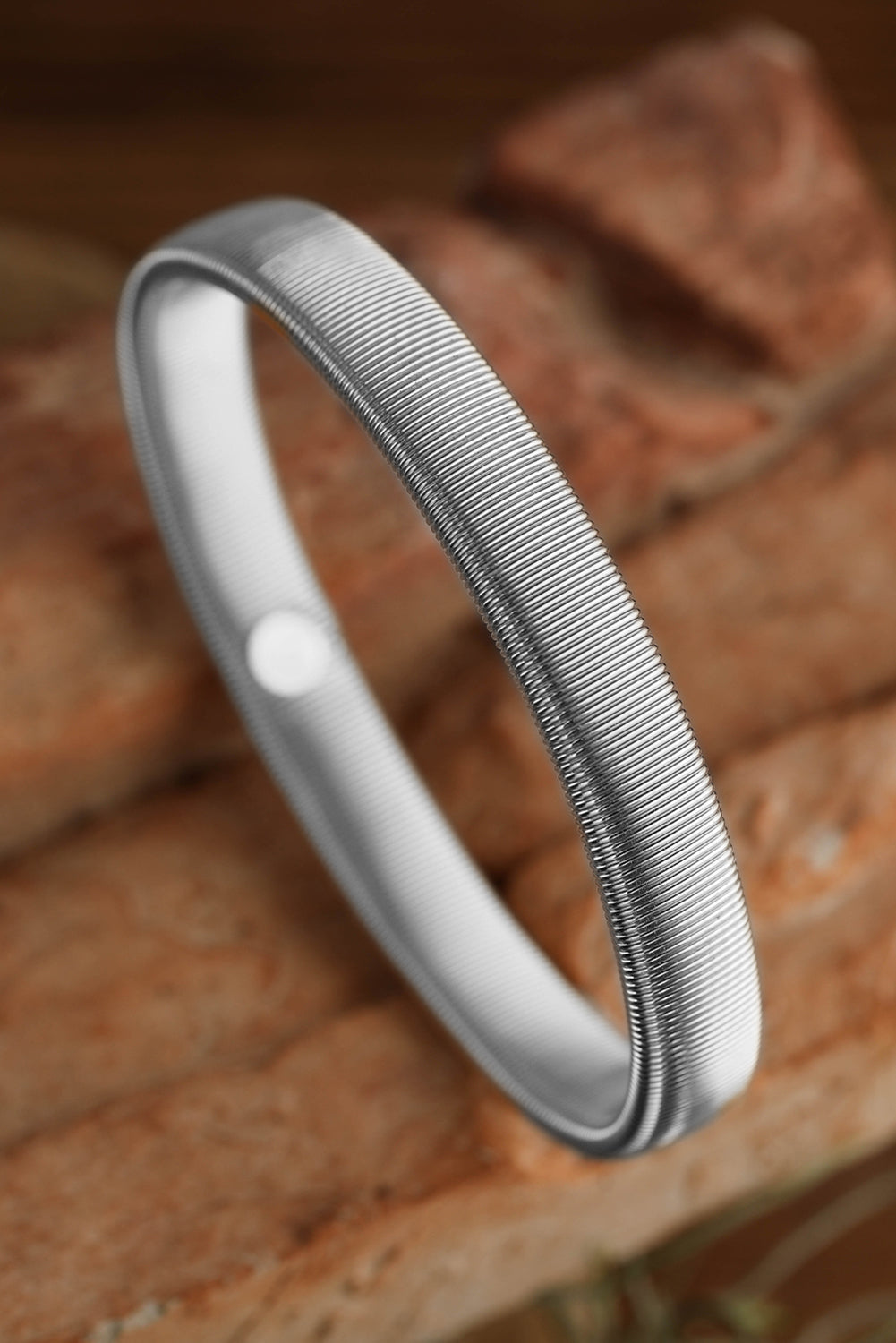 Silver Stretchy Bangle
