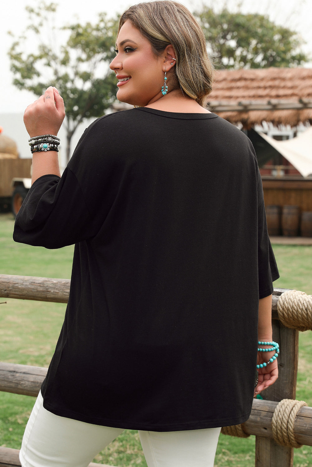 Desert Dreams Ripped Sleeve Tee