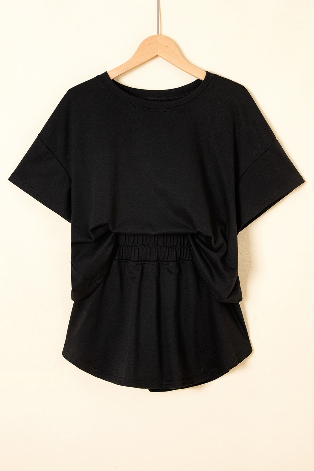 Blossom Cropped Tee and Ruffle Skort Combo