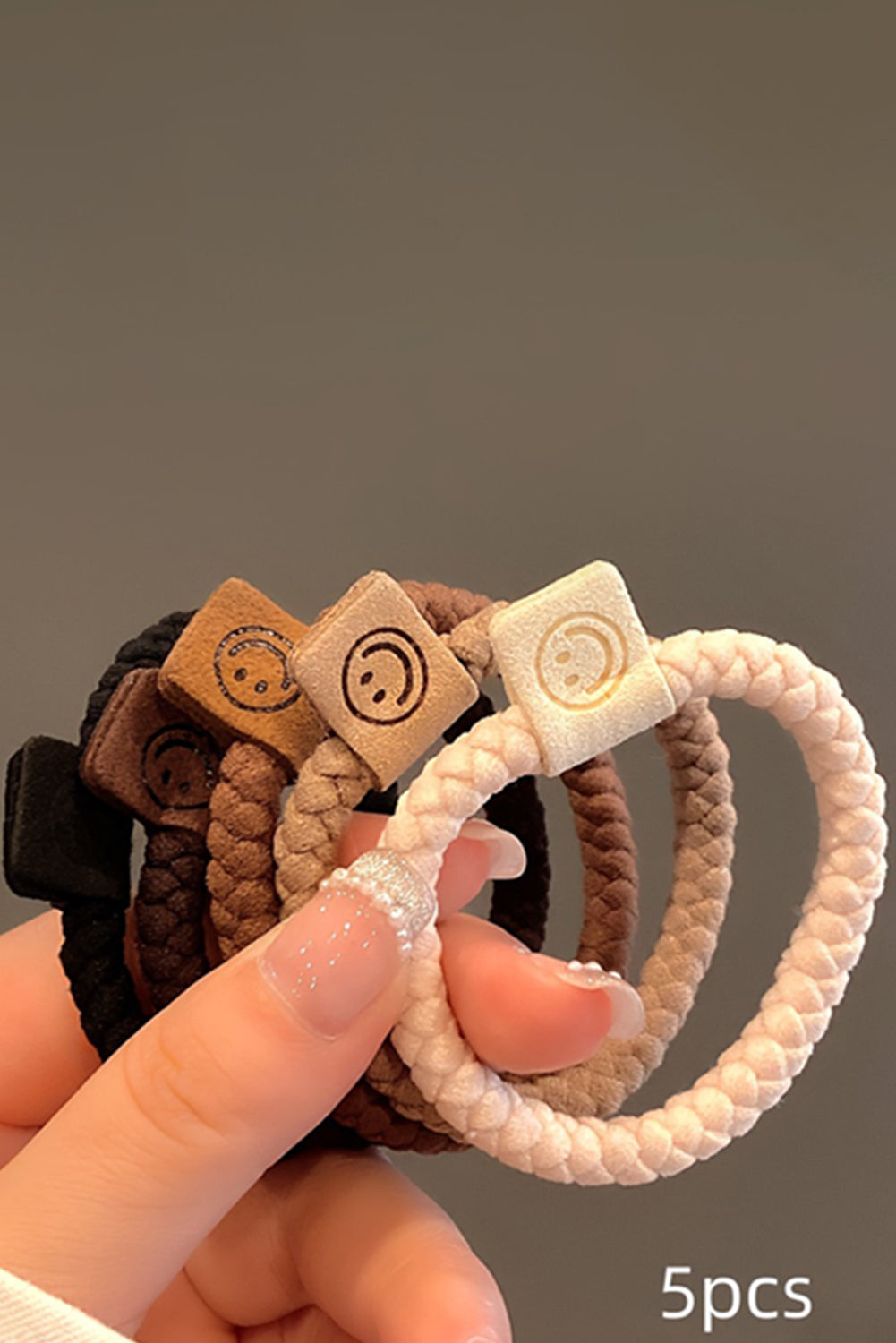 Braided Hair Ties 5 piece