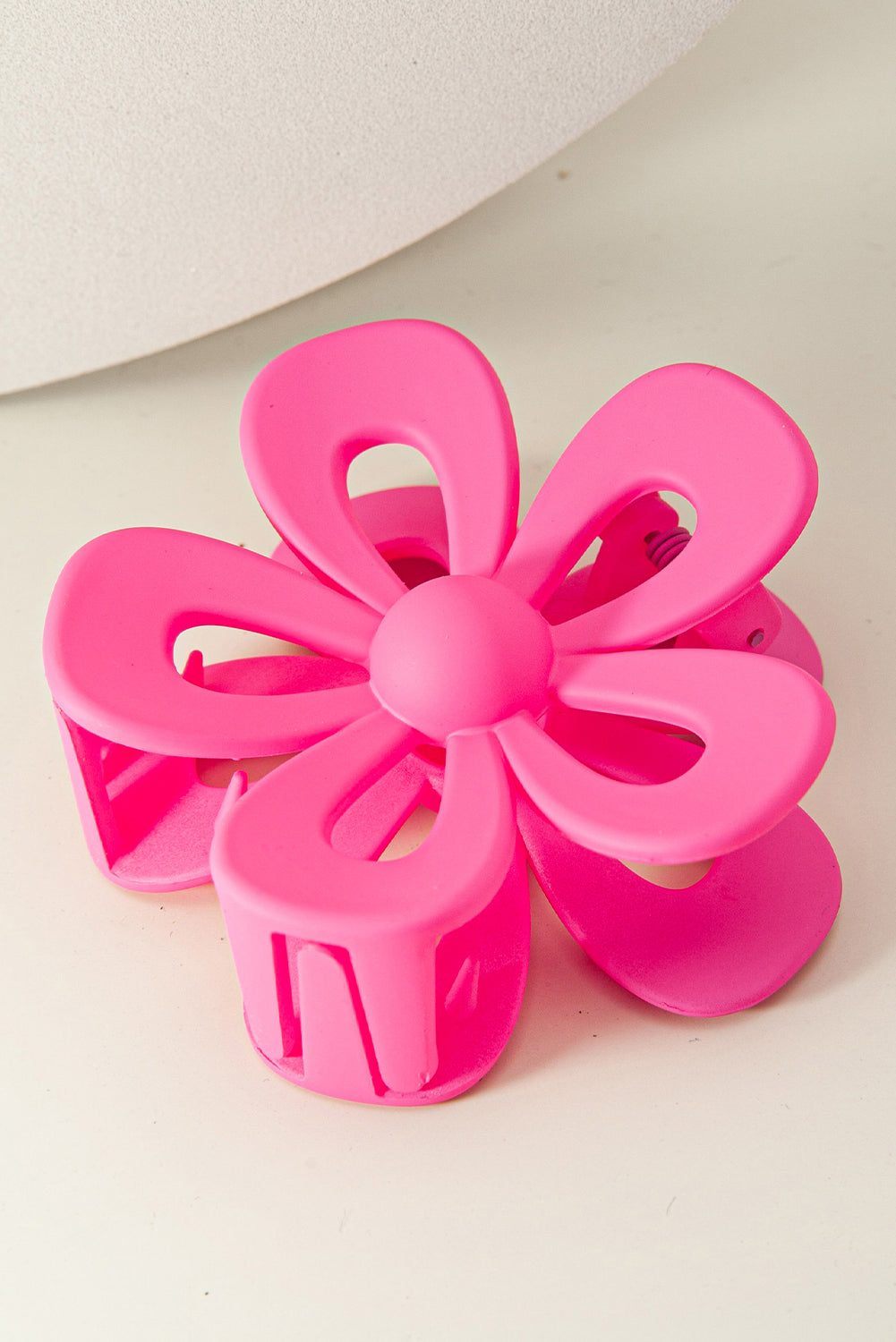 Pink Sweet Flower Claw Clip