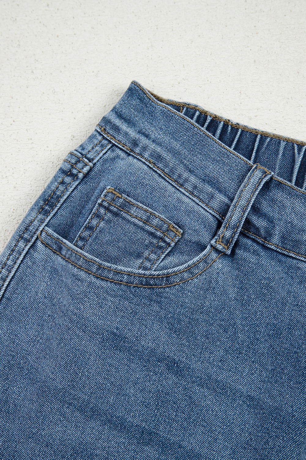 Stone Star Cropped Wide Jeans