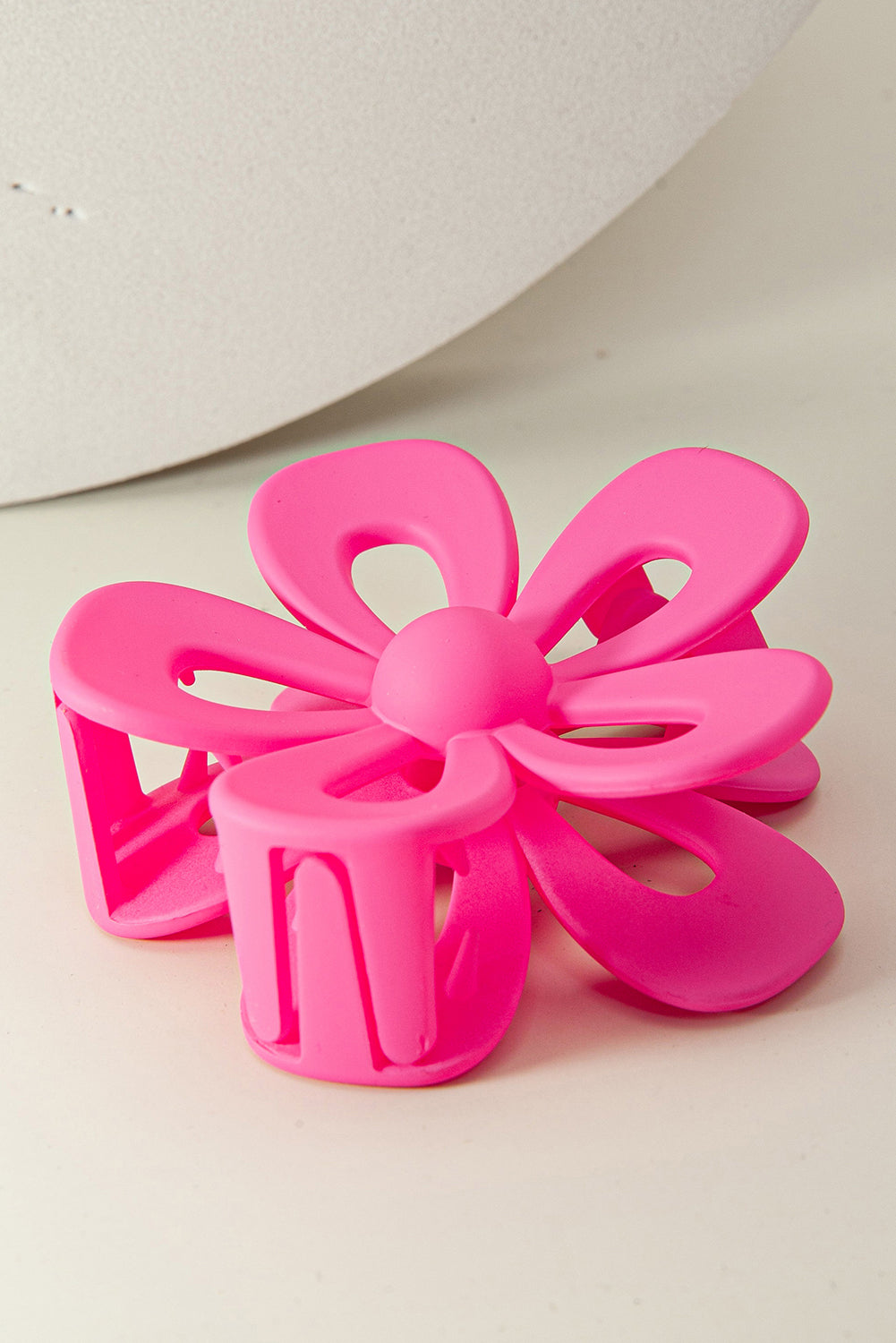 Pink Sweet Flower Claw Clip