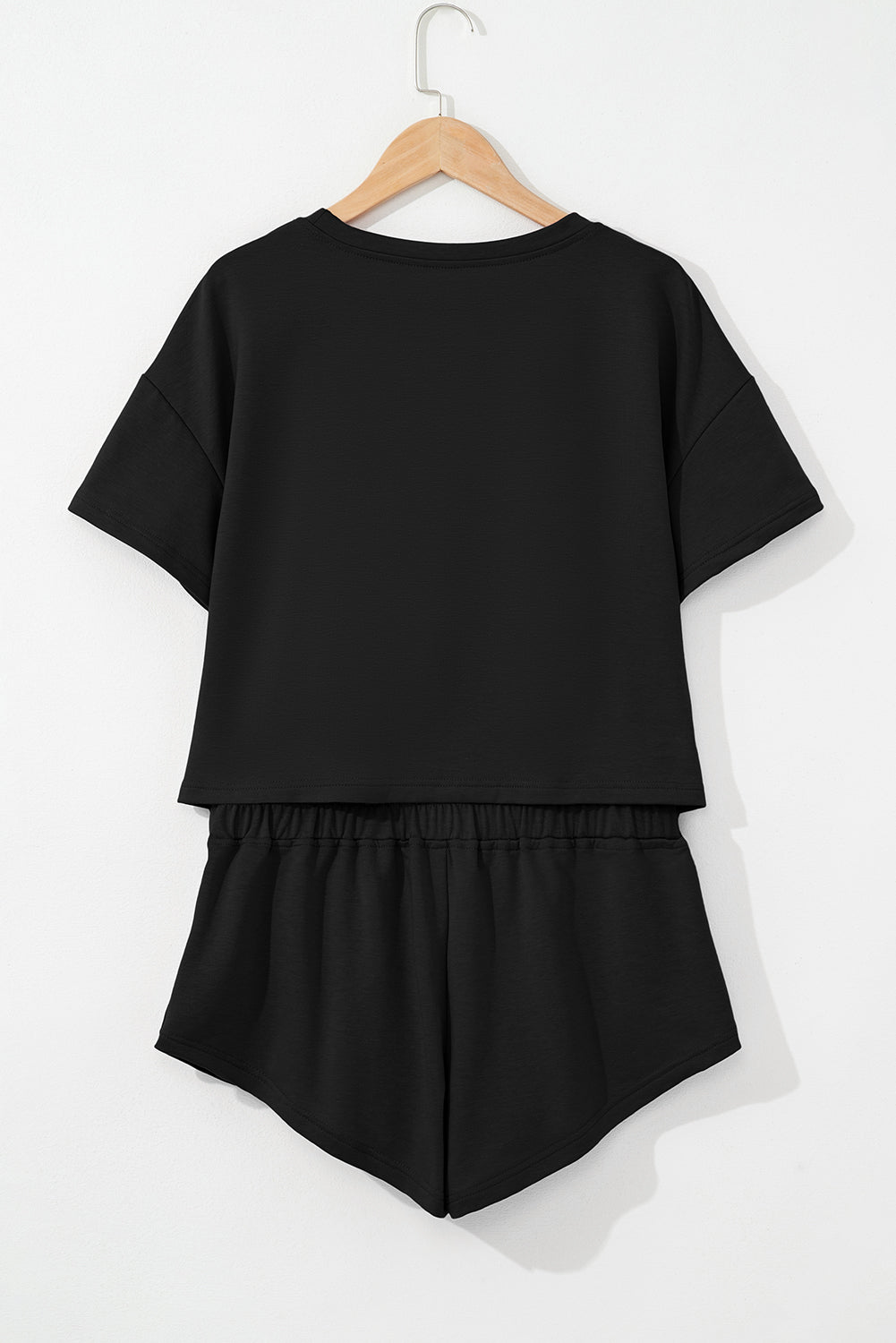 Blossom Cropped Tee and Ruffle Skort Combo