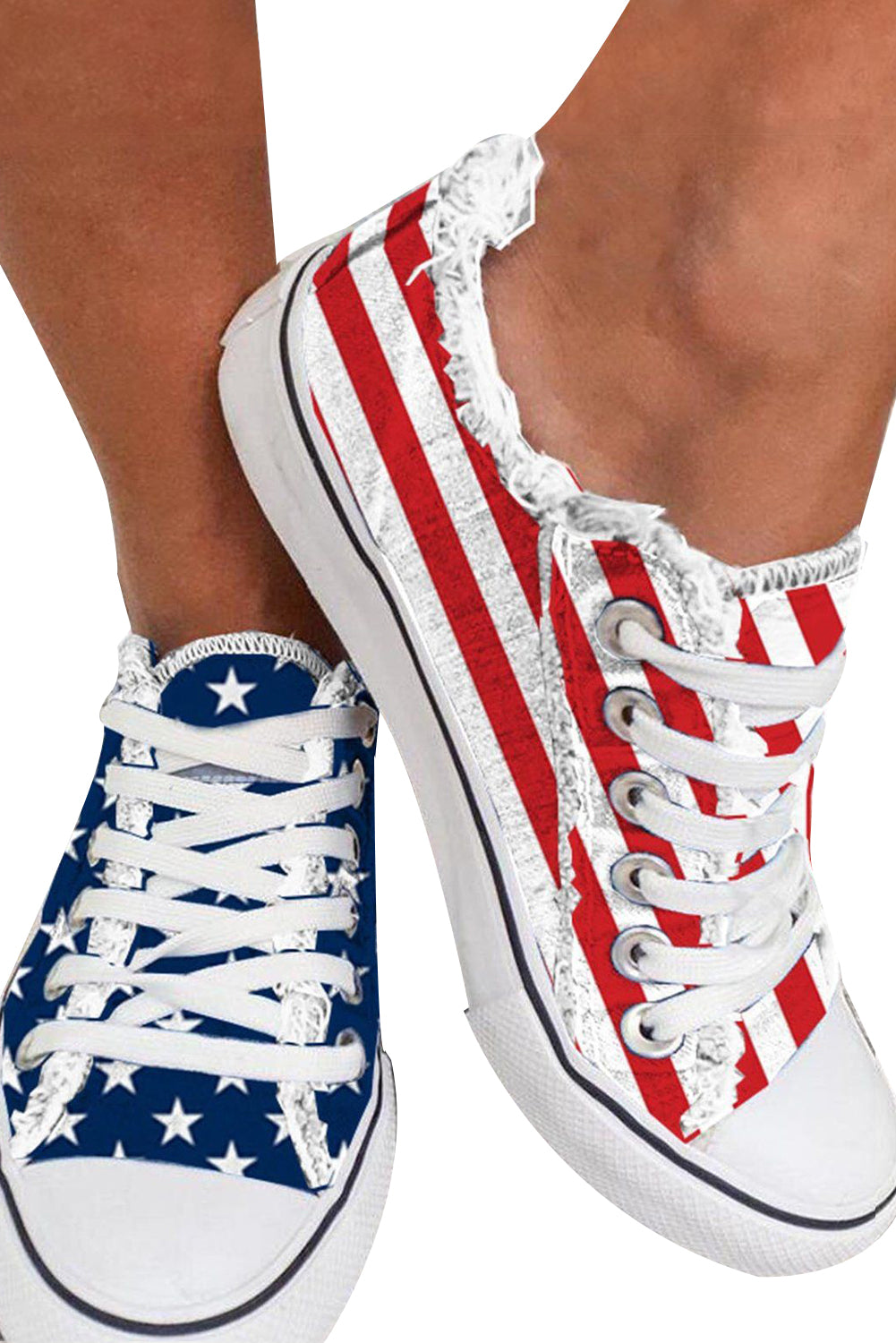 American Flag Canvas Shoes