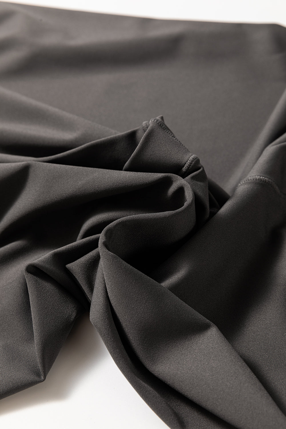 Dark Grey High Waist Flared Leggings