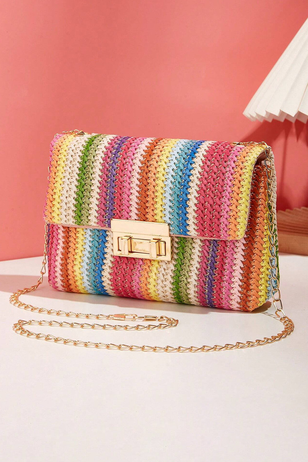 Multicolor Bohemian Woven Bag