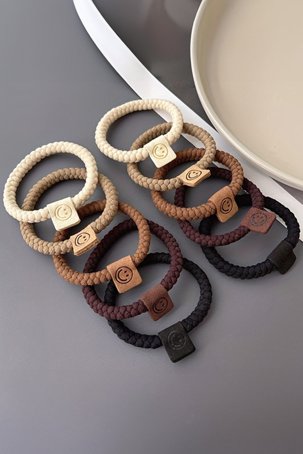 Braided Hair Ties 5 piece