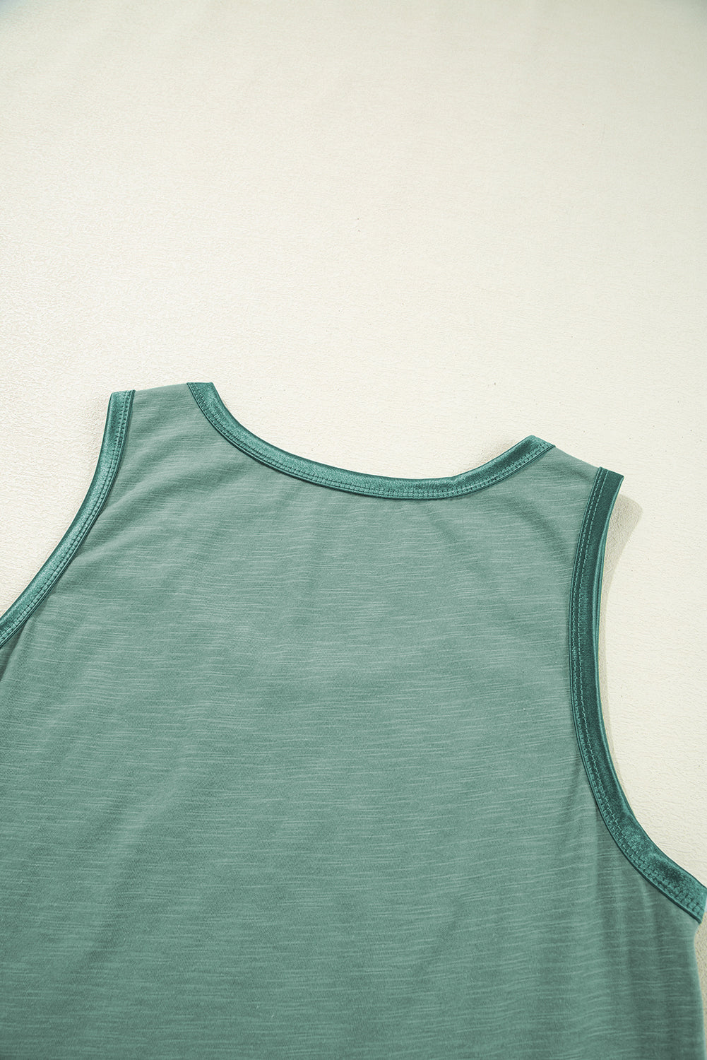 Mist Green Sheen Edge Tank