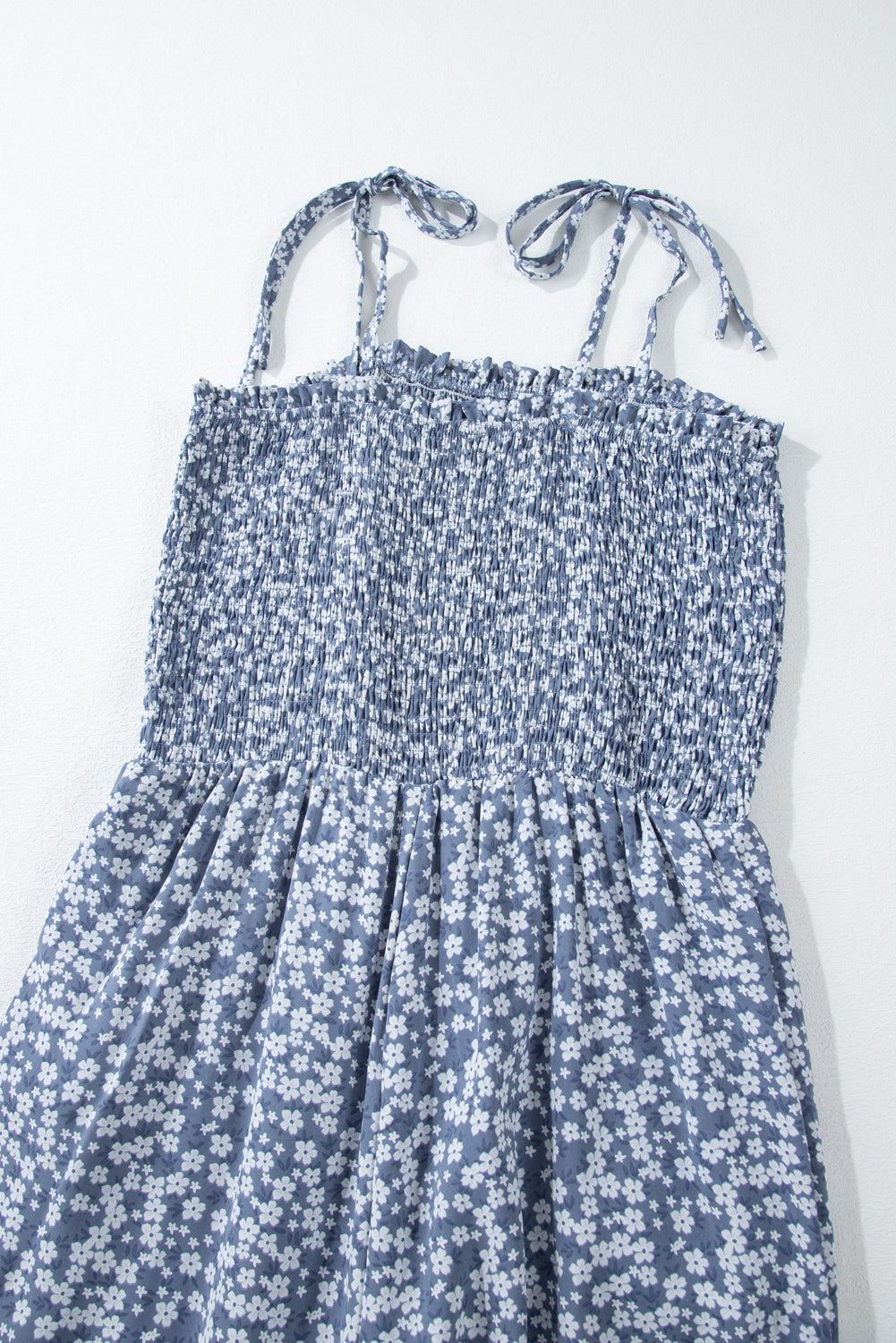 Dusk Blue Thin Strapped Jumpsuit