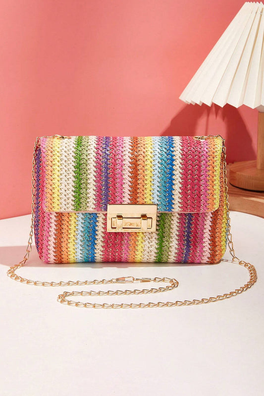Multicolor Bohemian Woven  Bag