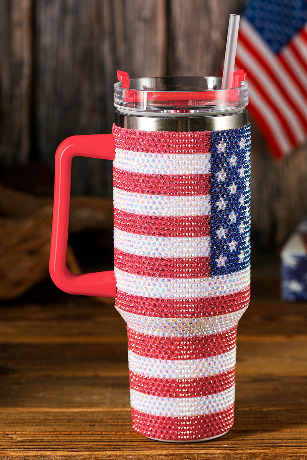 American Flag 40oz Tumbler