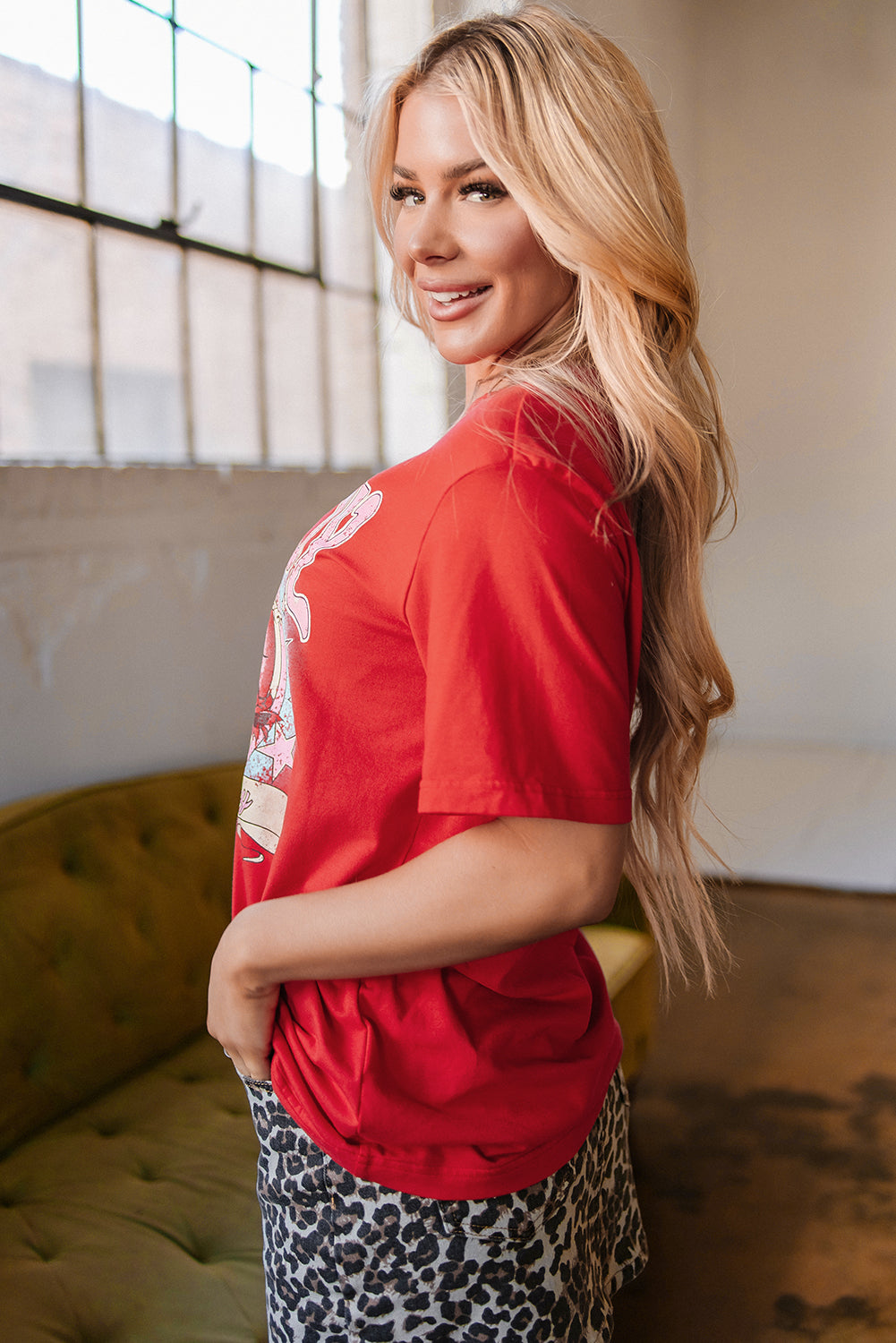 CowboyTake Me Away Graphic  Tee