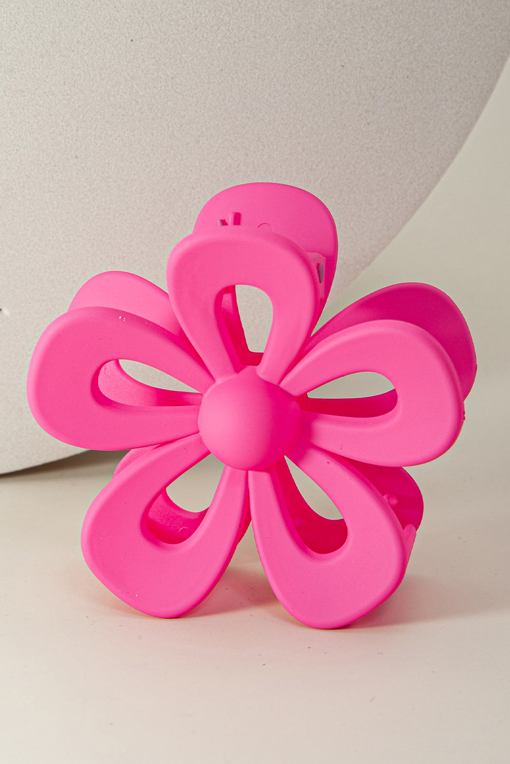 Pink Sweet Flower Claw Clip