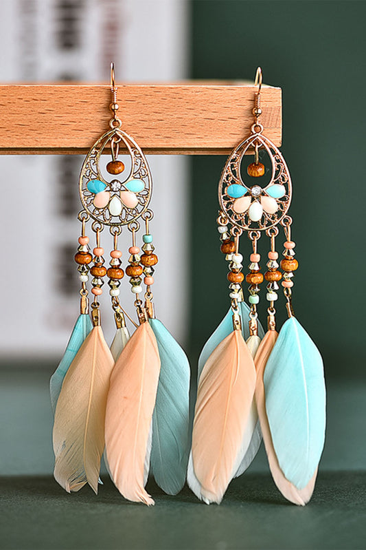 Bohemian Feather Earrings