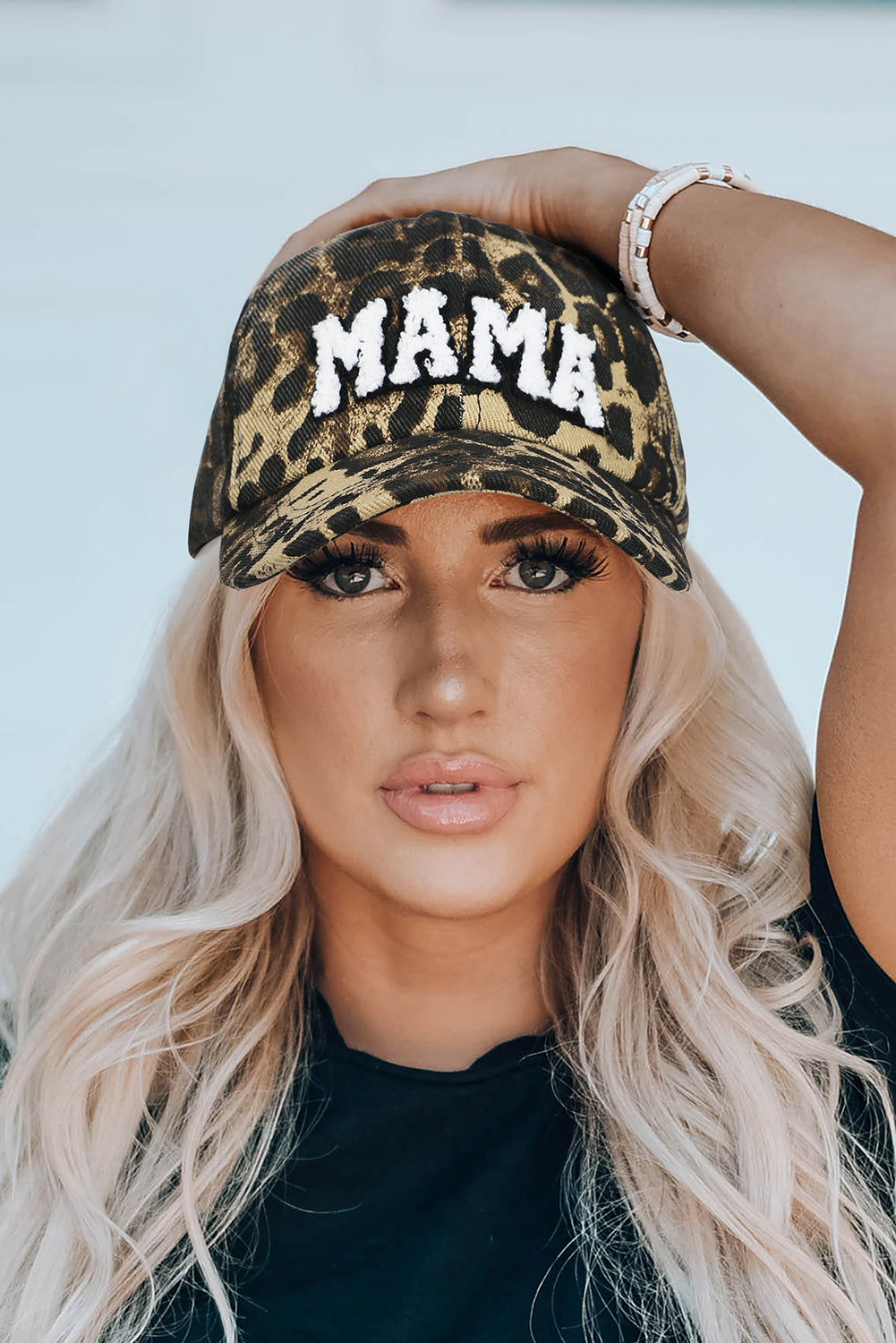 Leopard MAMA Embroidered Baseball Hat