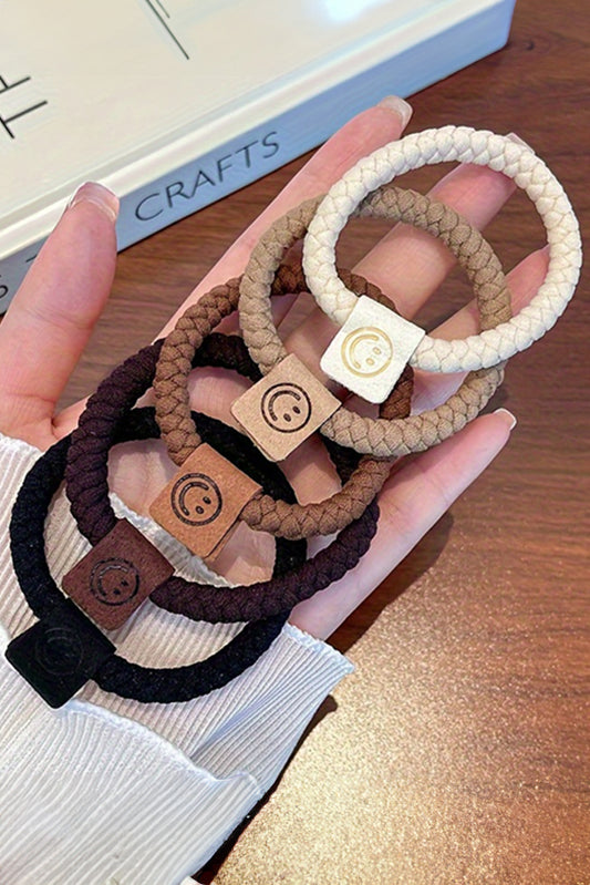 Braided Hair Ties 5 piece