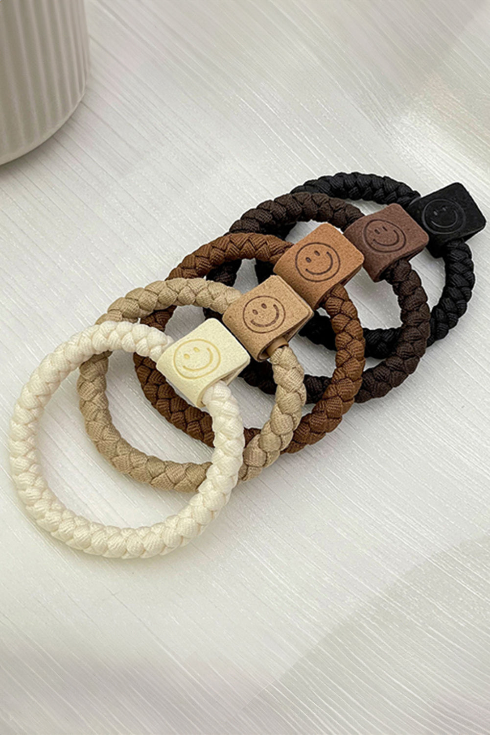 Braided Hair Ties 5 piece