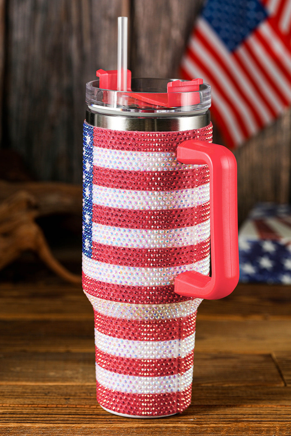 American Flag 40oz Tumbler