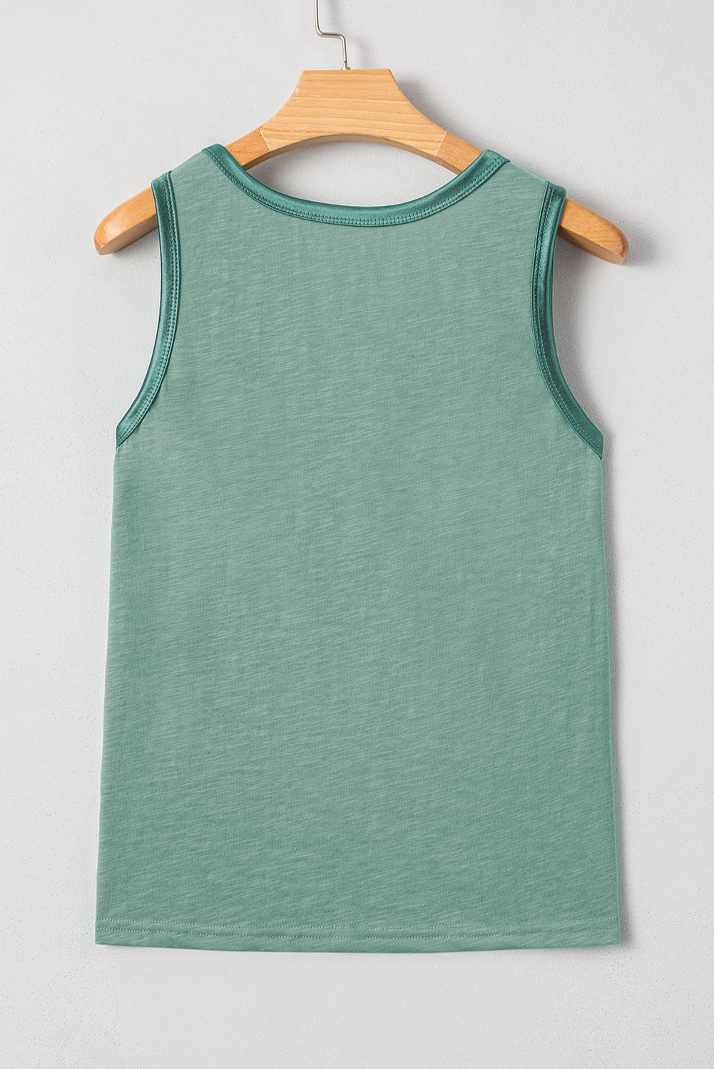 Mist Green Sheen Edge Tank