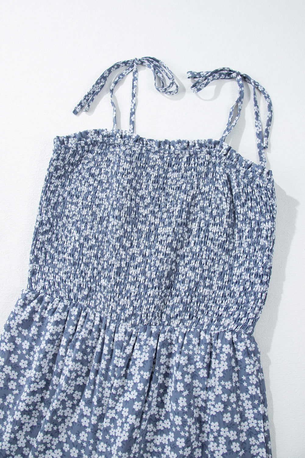 Dusk Blue Thin Strapped Jumpsuit