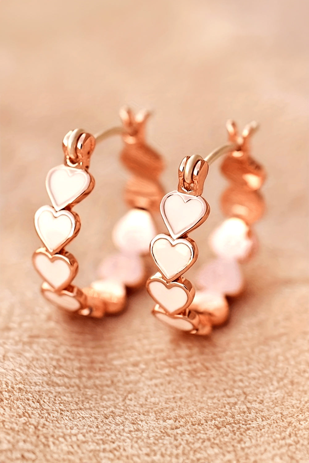Heart Shape Hook Earrings