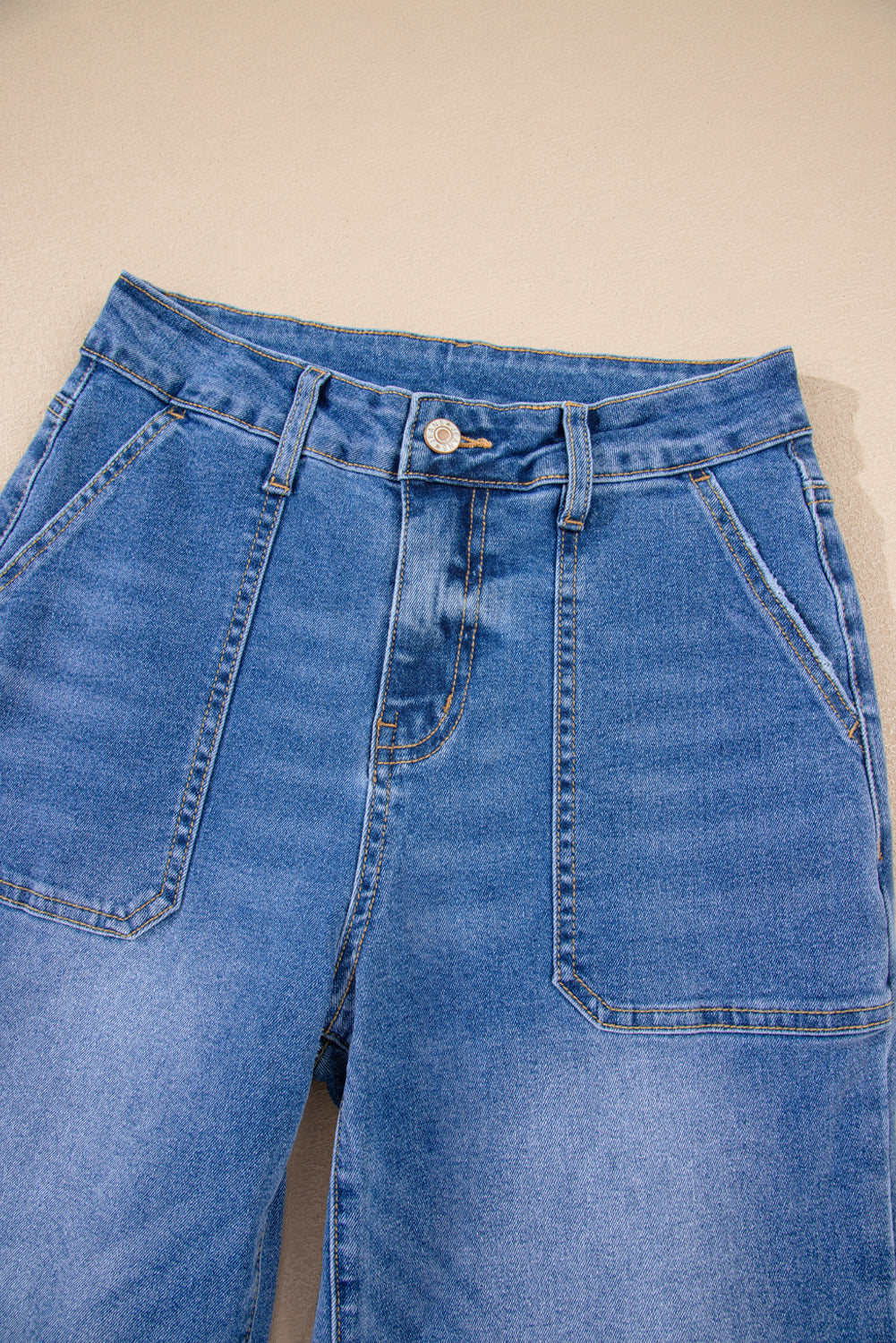 High Rise Wide Leg Jeans
