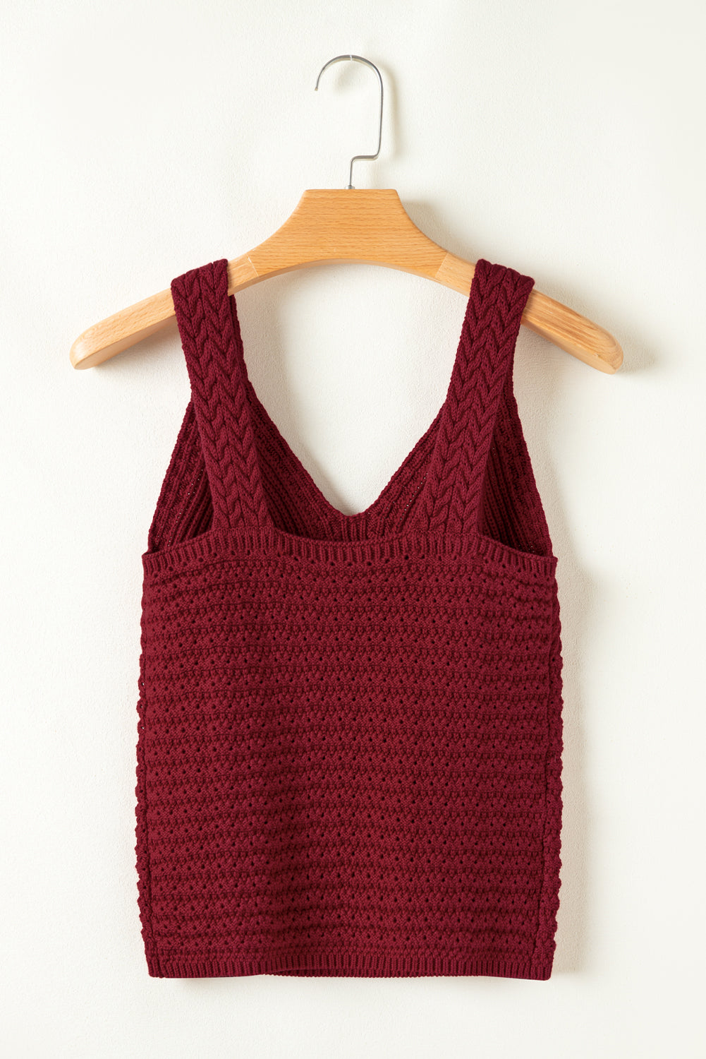 Burgundy Knit Tee